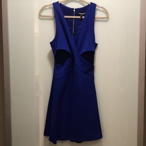 Express Cut-Out Skater Dress